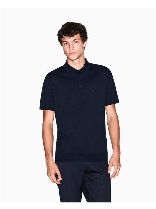 knit polo ARMANI EXCHANGE | 8NZF5D ZM3JZ1510
